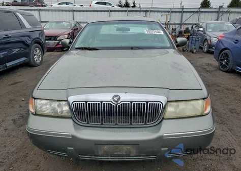 2001 Mercury Grand Marquis Gs из США, поврежденный, VIN 2MEFM74W81X631392